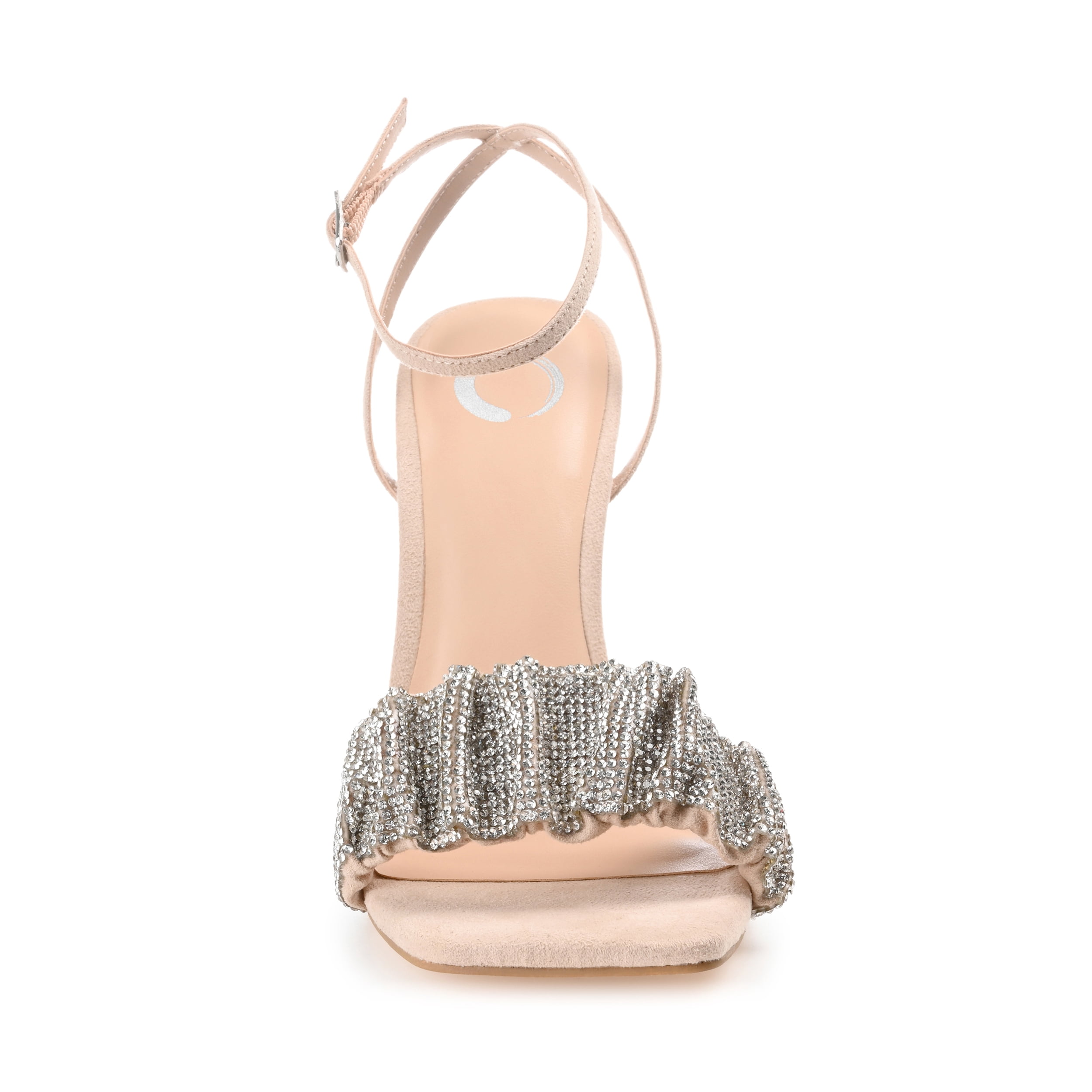 Journee Womens Arlette Open Toe High Stiletto Sandals