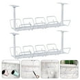 thumbnail image 2 of Under Desk Wire Tidy 2Pcs for Cable Management in Kitchen and Bedroom, 2 of 5