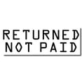 thumbnail image 2 of Returned Not Paid Rubber Stamp, 2 of 4