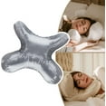 thumbnail image 5 of Aorsher Anti-Wrinkle Face Pillow for Side Sleepers & Back Sleepers, Massage Beauty Pillow for Wrinkles, Anti-Aging, Face Down Sleeping, Ergonomic, Gray, 5 of 7