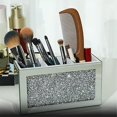 thumbnail image 1 of Organizador de porta brochas de maquillaje DENGXMXG cajas de joyería espejo cristal diamante triturado brillante, 1 of 5