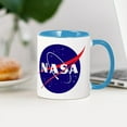 thumbnail image 4 of CafePress - NASA Meatball Logo Mug - 11 oz Ceramic Mug - Novelty Coffee Tea Cup, 4 of 6