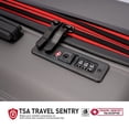 thumbnail image 4 of Equipaje GinzaTravel ABS con candados TSA de 28 pulgadas, expandibles, gris, 4 of 9