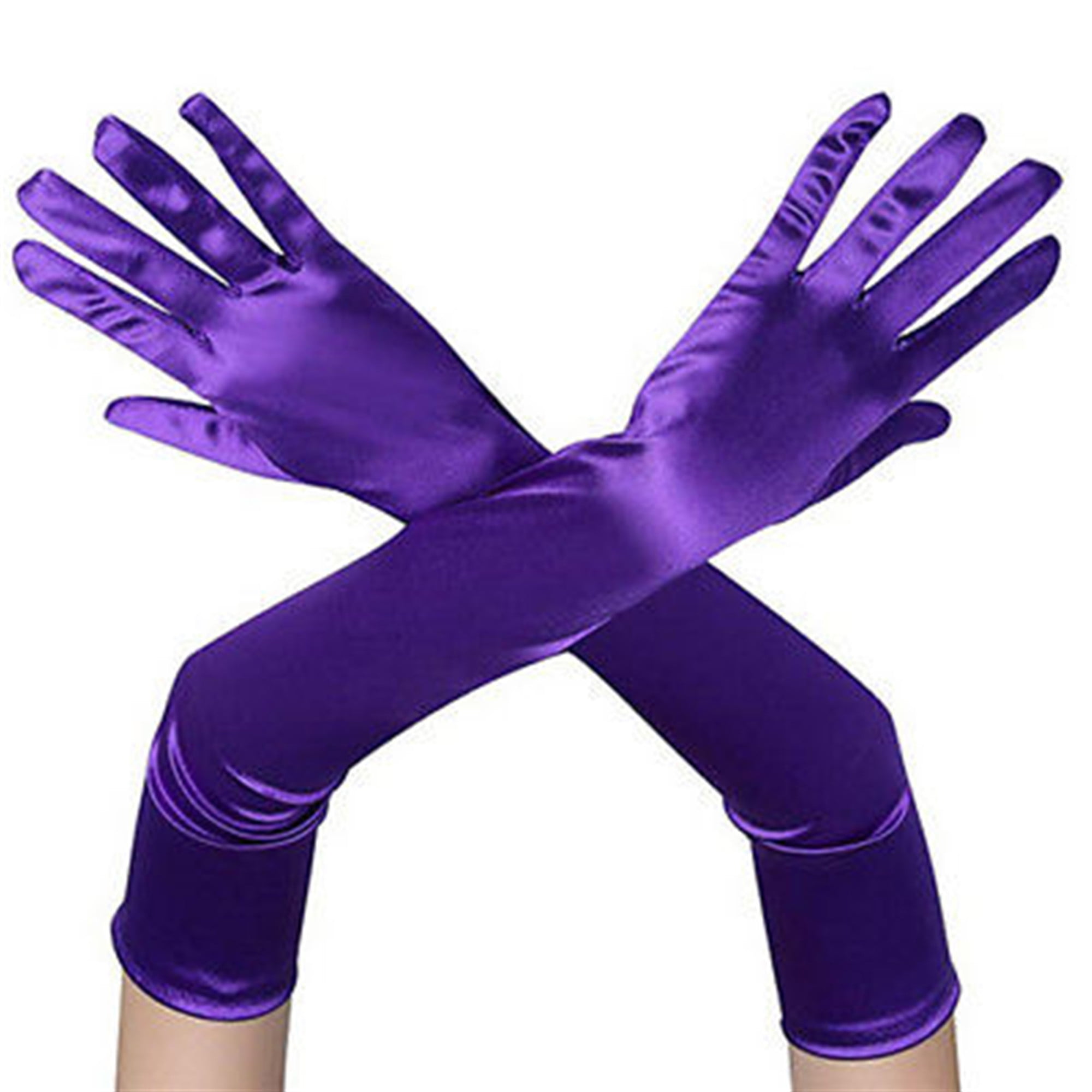 Satin Gloves For Ladies Wedding Opera Evening Party