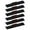 Black, variant on 6 Pcs Wrap-Around Felt Furniture Pads with Hook and Loop Fasteners,Non-Slip Chair Leg Floor Protectors, Bar Stool Glides,Chair Bottom Protector for Chairs,Patio Furniture Feet(Black)