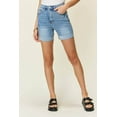 thumbnail image 2 of Judy Blue Full Size Tummy Control High Waist Denim Shorts Style #:150205 - Rosa Apparel, 2 of 5
