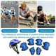 thumbnail image 4 of Juego de 7 cascos de bicicleta para niños, rodilleras para monopatín, coderas, muñequeras, equipo de protección ajustable para ciclismo y patinaje al aire libre YUNYI BRAND  Deportes, 4 of 8