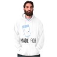 thumbnail image 4 of Cute Matching Set Couples Kawaii Hoodie Sweatshirt Women Men Brisco Brands L, 4 of 7