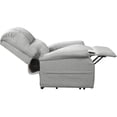 thumbnail image 3 of Mega Motion Pocono Polyester 3-Position Chaise Lounger in Cement, 3 of 3
