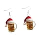 thumbnail image 5 of Pendientes navideños, joyas navideñas, accesorios para disfraces navideños, regalos modernos, pendientes colgantes para festivales y uso diario, 5 of 9