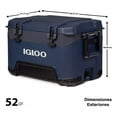 thumbnail image 2 of Hielera Cooler Igloo Bmx Upscale 49 Lts Reforzada Color Azul petroleo, 2 of 4