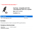 thumbnail image 2 of Fuel Pump - Compatible with 1994 - 1998 Dodge Ram 2500 5.9L 6-Cylinder 1995 1996 1997, 2 of 2