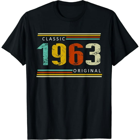 Birthday, Classic of 1963 Original, 61th Retro T-Shirt