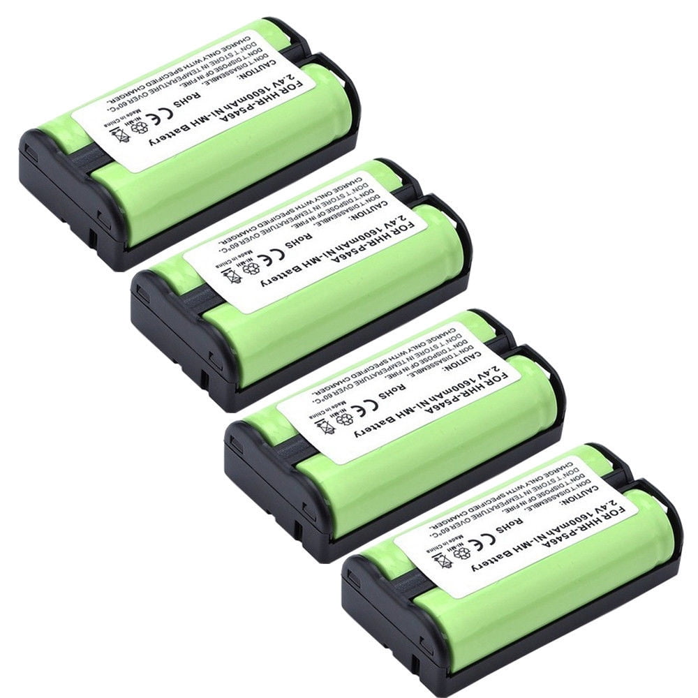 3 Pack Gator Crunch Battery for Panasonic Cordless Telephones HHR-P107 