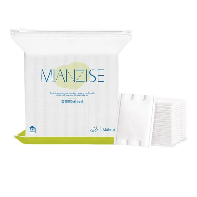 Thick Cosmetic Cotton Pads Double Sided Water-saving Makeup Removal Cotton
