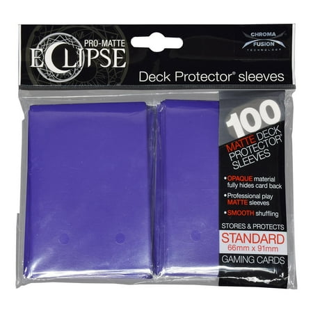 Ultra Pro Pro-Matte Eclipse 2.0 Standard Protector Sleeves - Royal Purple