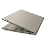 Lenovo IdeaPad 3 15 Laptop, AMD Ryzen 5 3500U Processor, 8GB Memory, 256GB SSD, Windows 10 Home, Almond, 81W1009EUS (Google Classroom Compatible)