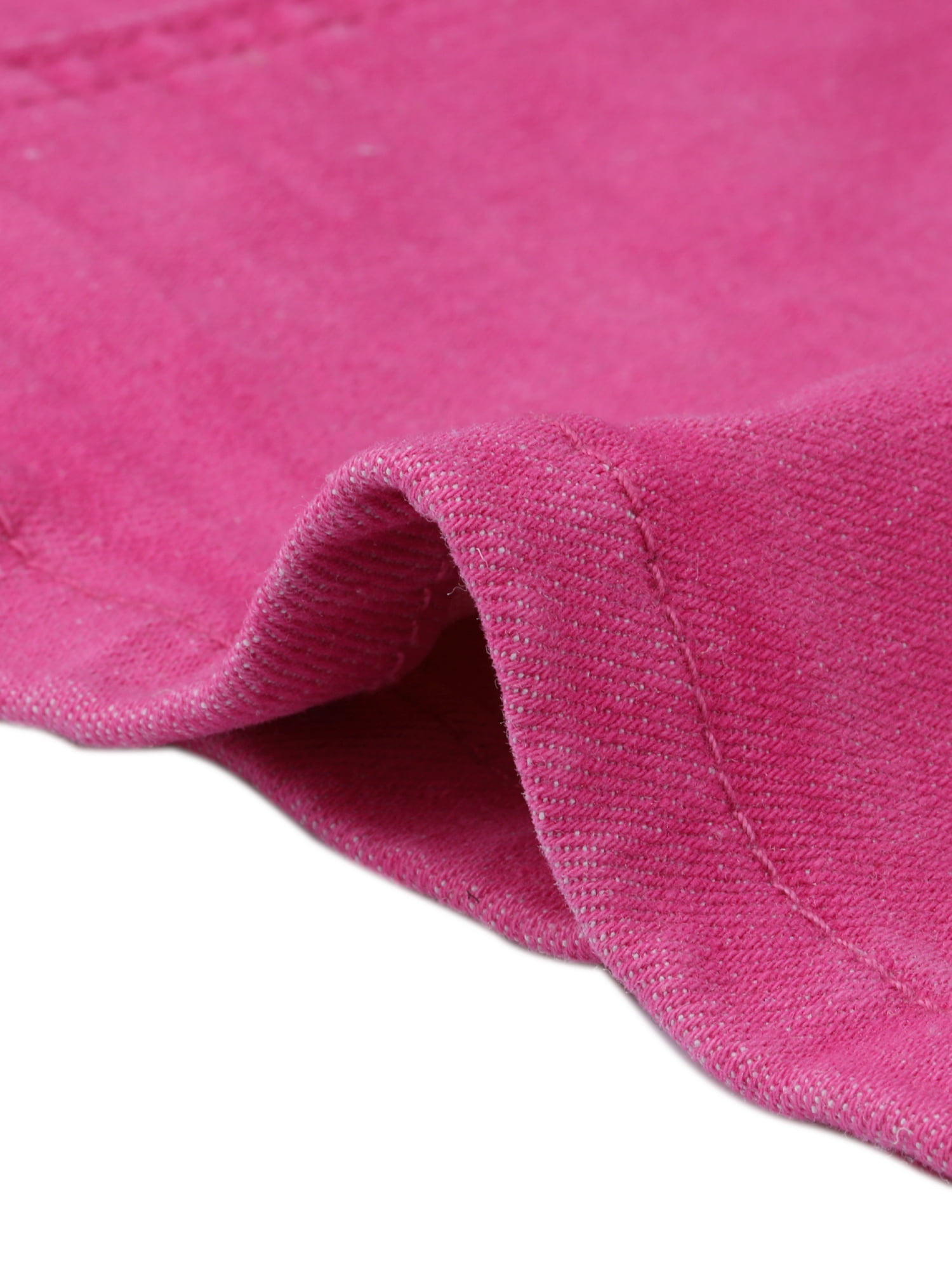 DARING DIVA Women's Zipped and Button Denim Split Back Pockets Midi Jean Skirts M Washed Pink