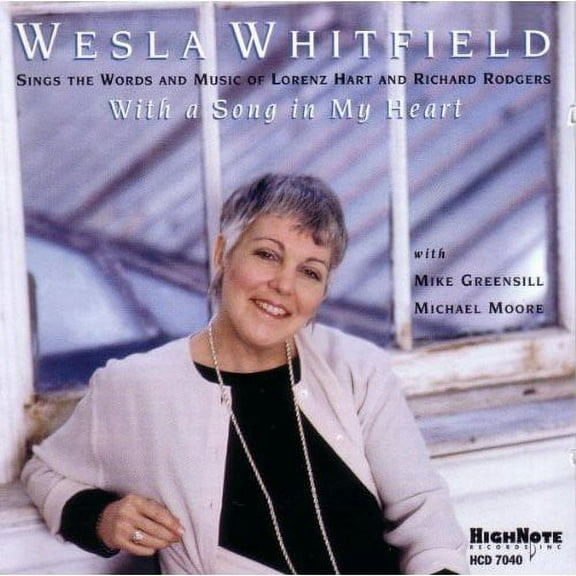 Wesla Whitfield - With a Song in My Heart - Vocal Jazz - CD