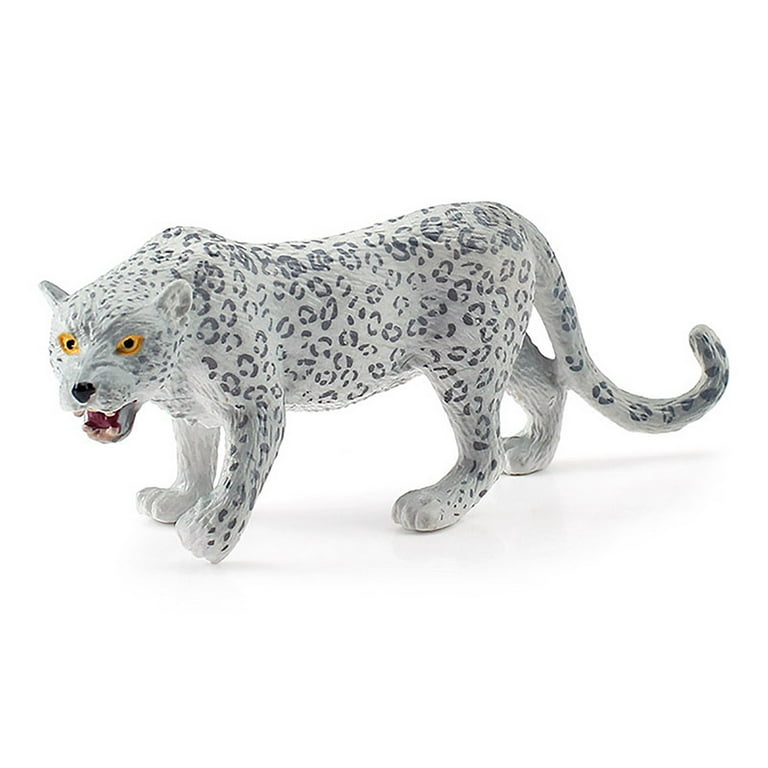 Snow Leopard Cub Toy, Wildlife Animal Toys