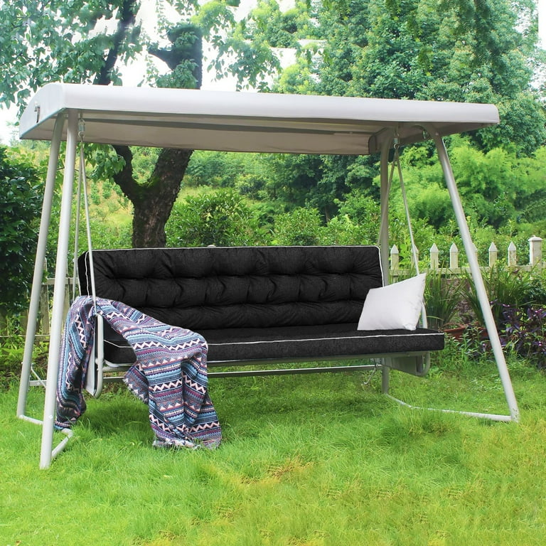 HYQJFYXG Porch Swing Replacement Cushions, Waterproof Polyester
