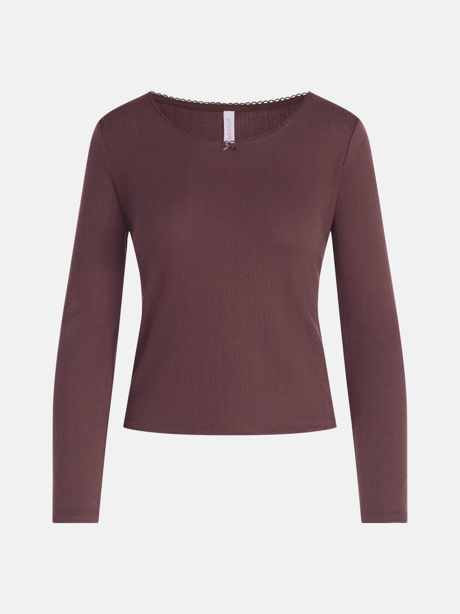 Joyspun Women’s Pointelle Sleep Top Sizes XS-2X