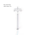 thumbnail image 2 of Model Railway Light Warm White Modes Miniature Mini LED Lamppost Yard Micro Two-Heads Park Lamps Sand Table Layout Decorations Gray（White Light）, 2 of 6