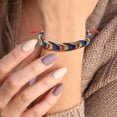thumbnail image 2 of SUSHANG Colorful Braided Bracelet Thread Simple Small Fresh Bracelet Adjustable Couple Bracelet Friendship Bracelet, 2 of 5