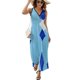 thumbnail image 1 of Vestido De Noche De Lujo Sin Mangas Para Mujer, Diamond Grid Vestido De Fiesta, 1 of 5