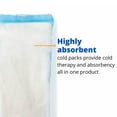thumbnail image 3 of Medline Perineal Cold Packs, Postpartum Care Absorbent Pads, 24 Count, 4.5 in x 14.25 in, 3 of 6