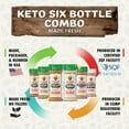 thumbnail image 6 of Keto Seasoning & Spices Pack (6 Set - Everything, Garlic Lovers, Taco, Pizza, Nacho Cheese, Himalayan Salt & Pink Peppercorn) for Keto Diet on , Keto Spices, No Carb, Keto Condiments by Flavor God, 6 of 6