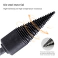 thumbnail image 4 of 3 pcs Wood Splitter Firewood Drill Bit, Firewood Drill Bit Wood Splitter, Screw Cone Driver Log Splitter, Firewood Kindling Splitter Screw for Household Electric Drill (42MM), 4 of 5