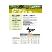 Netafim Low Volume Control Zone Kits (0.25-4.4 GPM)