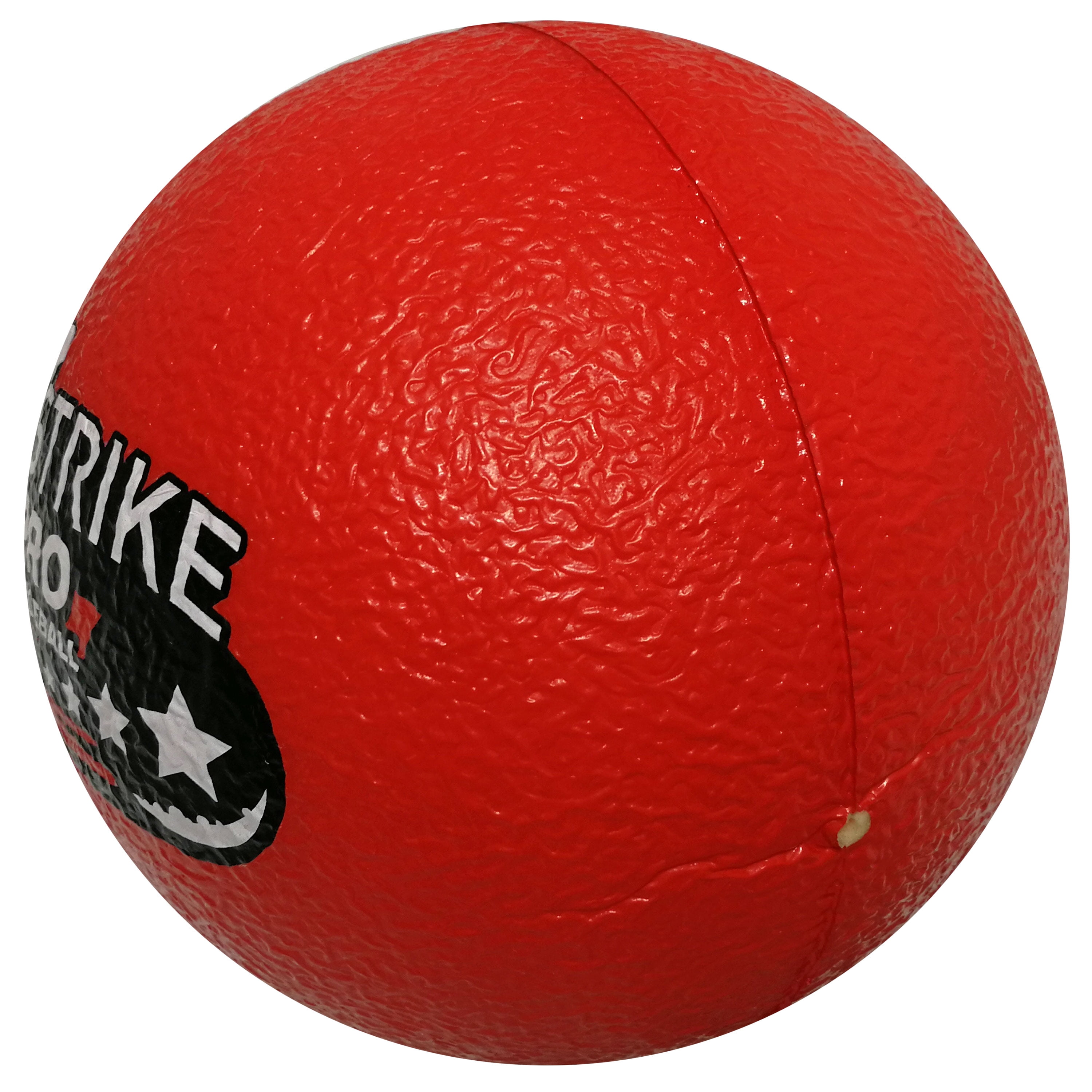 EZ Strike 6in Dodgeball, Polyurethane Foam Red Color.