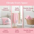 thumbnail image 7 of REGALWOVEN Hand Towels Set of 2 Embroidered Floral Pattern Decorative Towel Cotton Absorbent Soft Bathroom Hand Towel Set Pink 14" x 31", 7 of 7