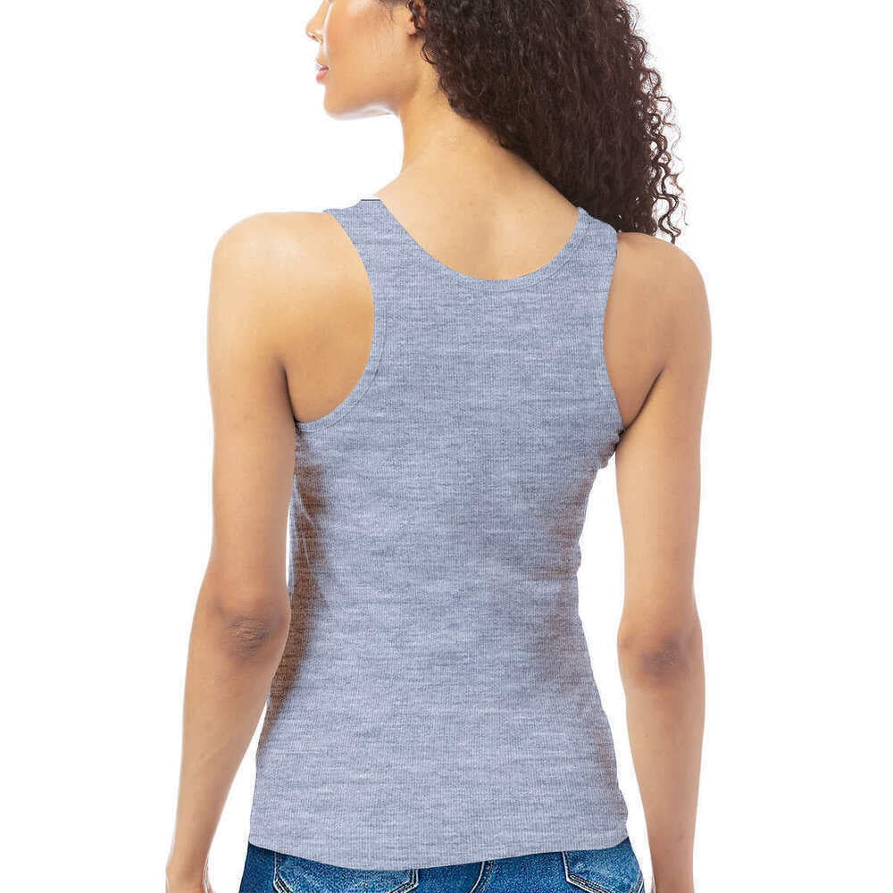  Lucky Brand Womens Tank Top - 4 Pack Stretch Cotton Scoop  Neck Sleeveless T-Shirt