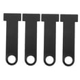 thumbnail image 4 of ELAYARD 4Pcs Motorcycle Ring Lock Black Universal Strap Security Accessory, 4 of 7