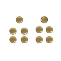 Pioneer Brass Expansion Plugs 10pk 1.000 OD .281 Depth