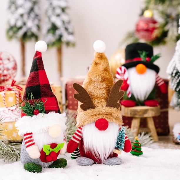 Statue de poupée sans visage - FDIT - Gnome de Noël - Résine - Énergie