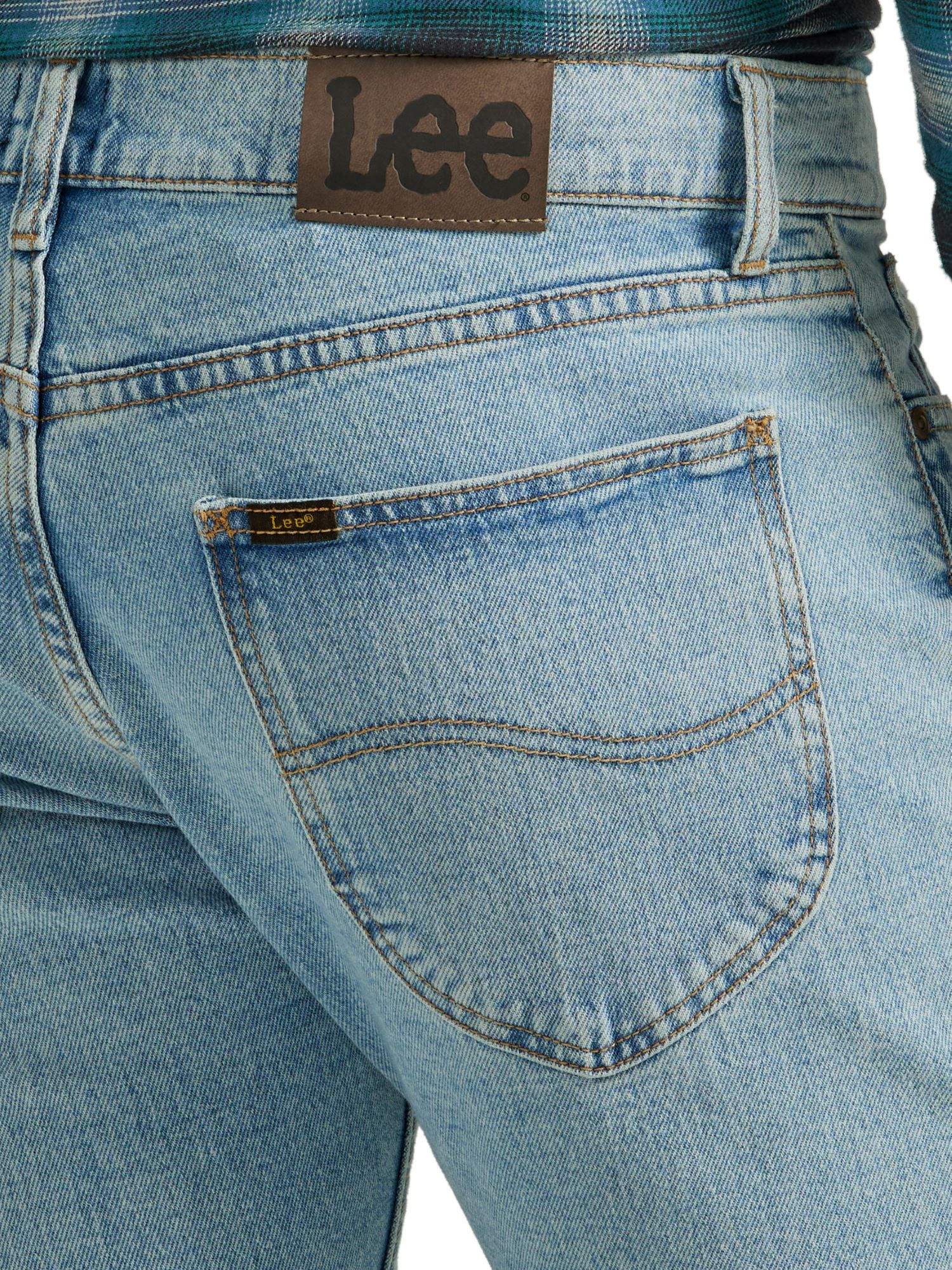 Lee Men's Legendary Denim Five Pocket Slim Straight Jeans