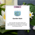 thumbnail image 5 of (2 pack) Mainstays 3-Wick Scented Glass Jar Candle, Garden Rain, 11.5oz., 5 of 11