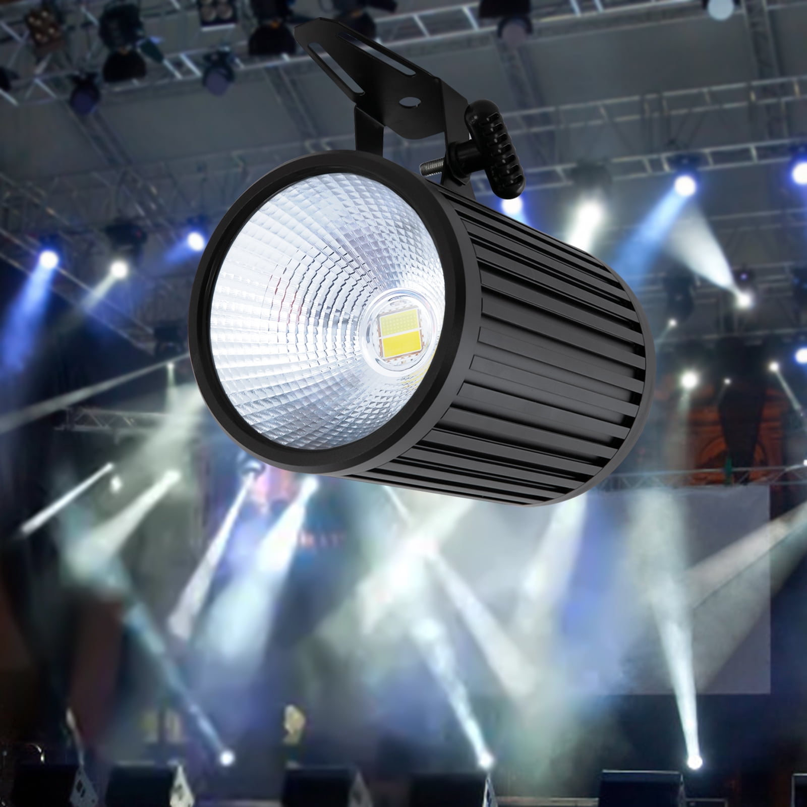 Wildnix Waterproof Outdoor Par Light with DMX and Master-Slave Control, Ideal for Stage Lighting and Events, 200W Power with Multi-Color Effects