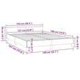 thumbnail image 2 of vidaXL Upholstered Bed Frame with Slats, No Boxspring Needed, Light Gray Velvet Full Bed, 2 of 9