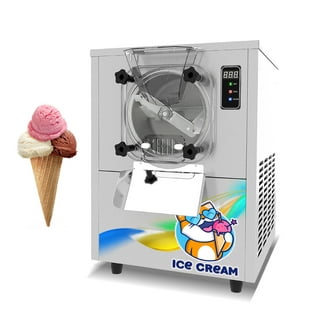IW.HLMF Home Small Ice Cream Maker,1L Large Capacity DIY Ice Cream  Machine,Easy Clean Smooth,Suitable for Making A Variety of Ice Cream