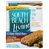 South Beach Living: Chocolate Peanut Butter 2.11 Oz Crispy Meal Bars, 6 ct