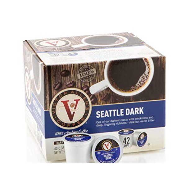 Seattle Dark for KCup Keurig 2.0 Brewers, 42 Count, Victor Allen?s