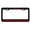 blk/red, variant on The Mountains are Calling and I Must go Funny Heavy Duty Metal License Plate Frame Personalise/Car Accessories Car Tag Holder Cover (blk/Light Pink)