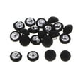 thumbnail image 2 of 20pcs Buttons Trims Snap Buckle Rivets Stud for Sewing - Black, 2 of 8