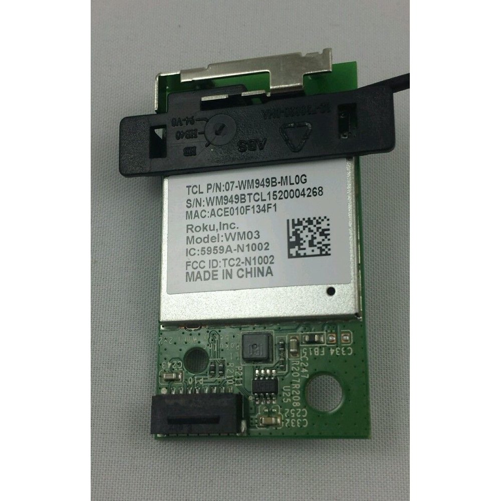 TCL WiFi Module Board (WM03) 07WM949BML0G for 32S3750, 50FS3800 & 55FS3850
