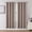 Black, variant on Linen Textured Blackout Curtains with Rings, Room Darkening Drapes, 1 or 2 Panels